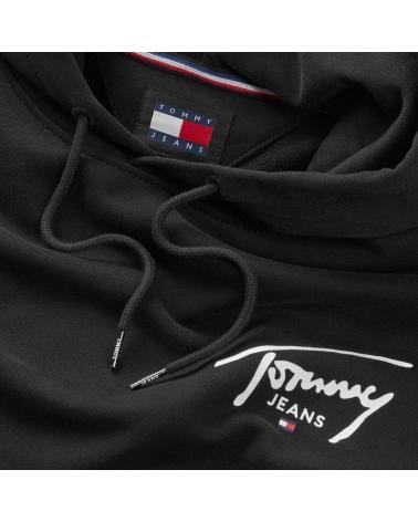 TOMMY HILFIGER SUDADERA CON CAPUCHA EN PARA HOMBRE NEGRO