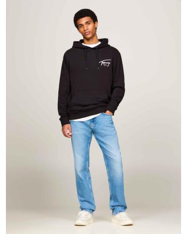 TOMMY HILFIGER SUDADERA CON CAPUCHA EN PARA HOMBRE NEGRO