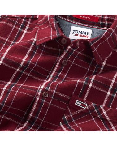 TOMMY HILFIGER CAMISAS DE CHICO DM0DM17253 ROJO