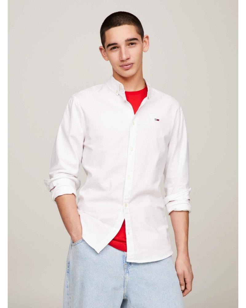TOMMY HILFIGER CAMISAS DE CHICO DM0DM09594 BLANCO