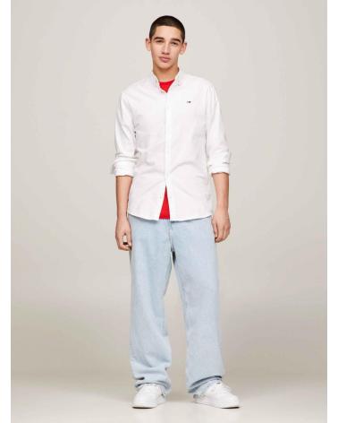 TOMMY HILFIGER CAMISAS DE CHICO DM0DM09594 BLANCO