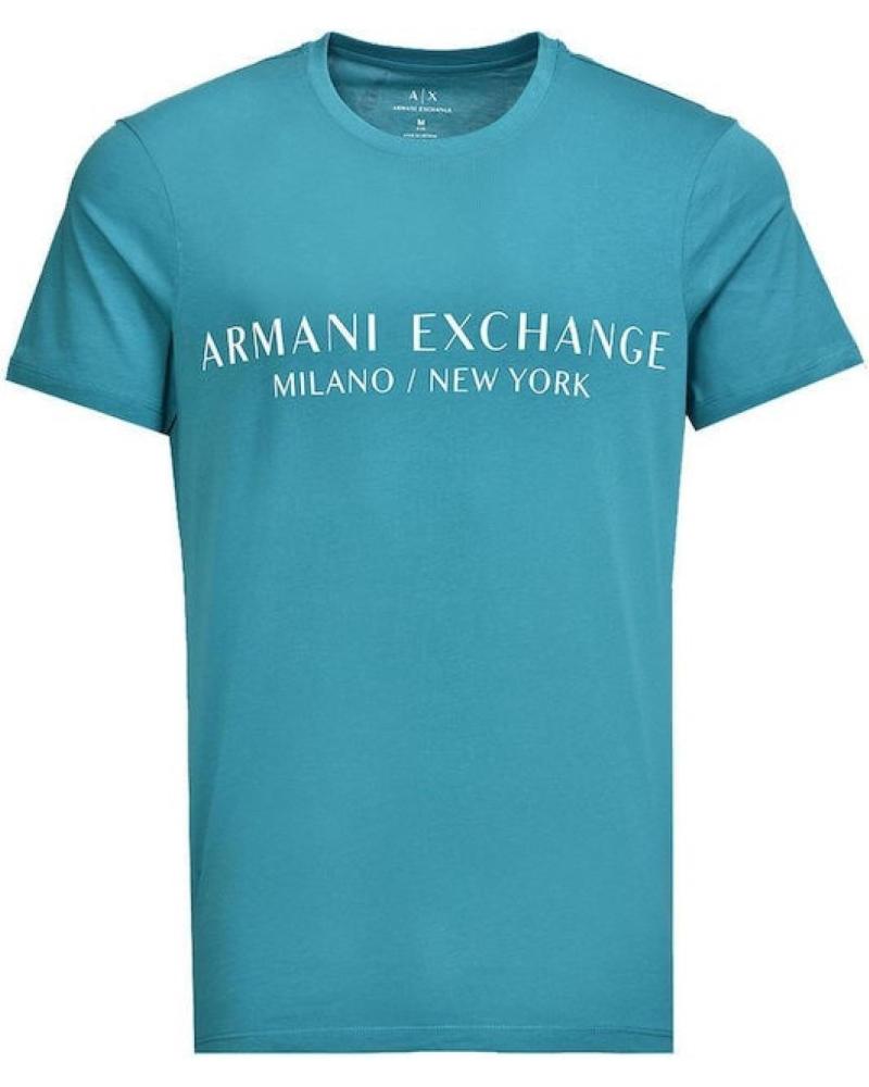 ARMANI EXCHANGE AX CAMISETAS DE CHICO 8NZT72Z8H4Z CLARO AZUL