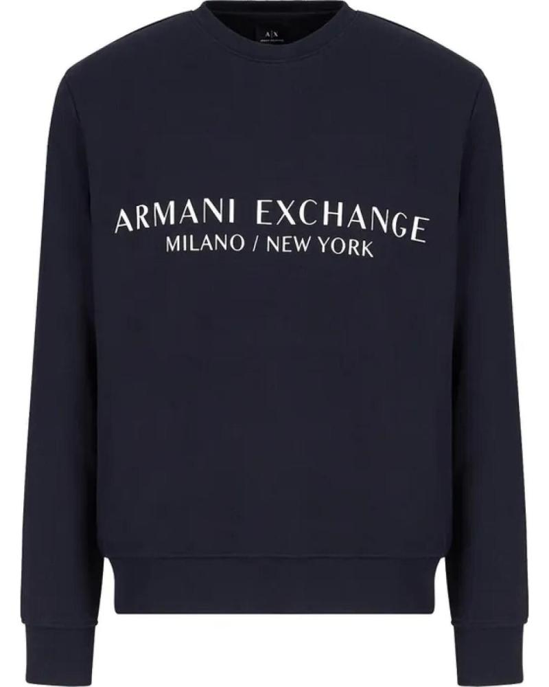 ARMANI EXCHANGE SUDADERAS DE CHICO AX 8NZM88ZJKRZ-MARINO MARINO AZUL
