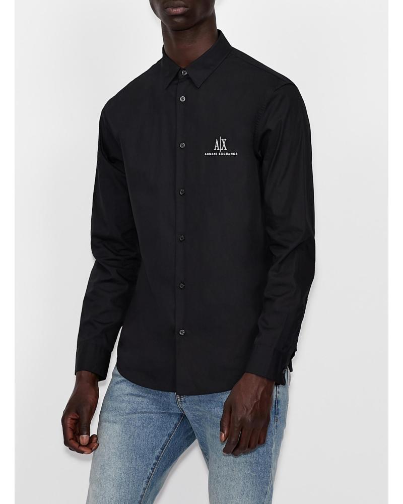 ARMANI EXCHANGE AX CAMISAS DE CHICO 8NZCP2ZNBJZ NEGRO