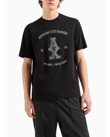 ARMANI EXCHANGE AX T-SHIRT UOMO 6DZTLRZJLFZ GRIGIO GRIS