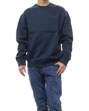 ARMANI EXCHANGE AX SUDADERAS DE CHICO 6DZMAAZJKAZ AZUL
