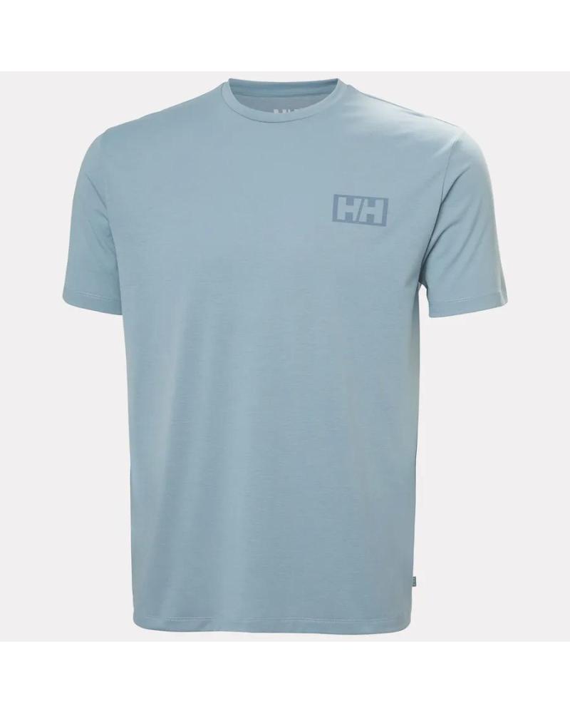 HELLY HANSEN 63082-CLARO CAMISETAS DE CHICO AZUL