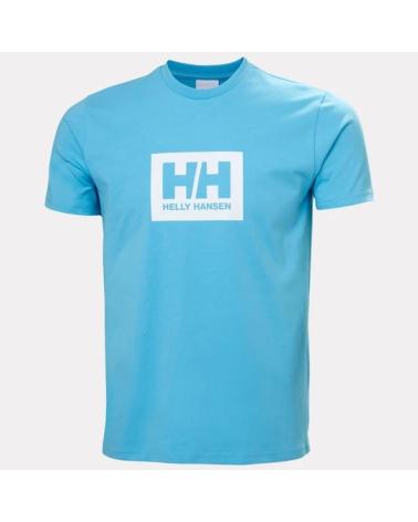 HELLY HANSEN QUADRAT LOGO T-SHIRT 54597 HELLBLAU AZUL