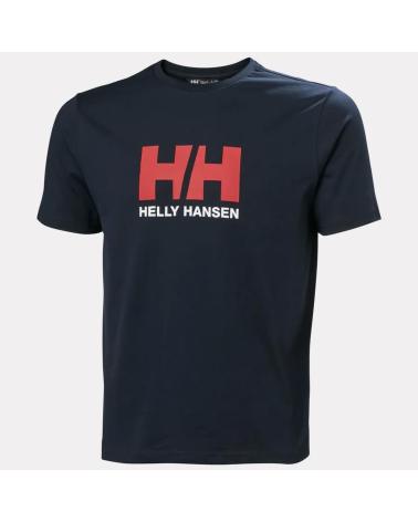 T-SHIRT HELLY HANSEN LOGO CLASSIQUE 54596 BLEU MARINE AZUL