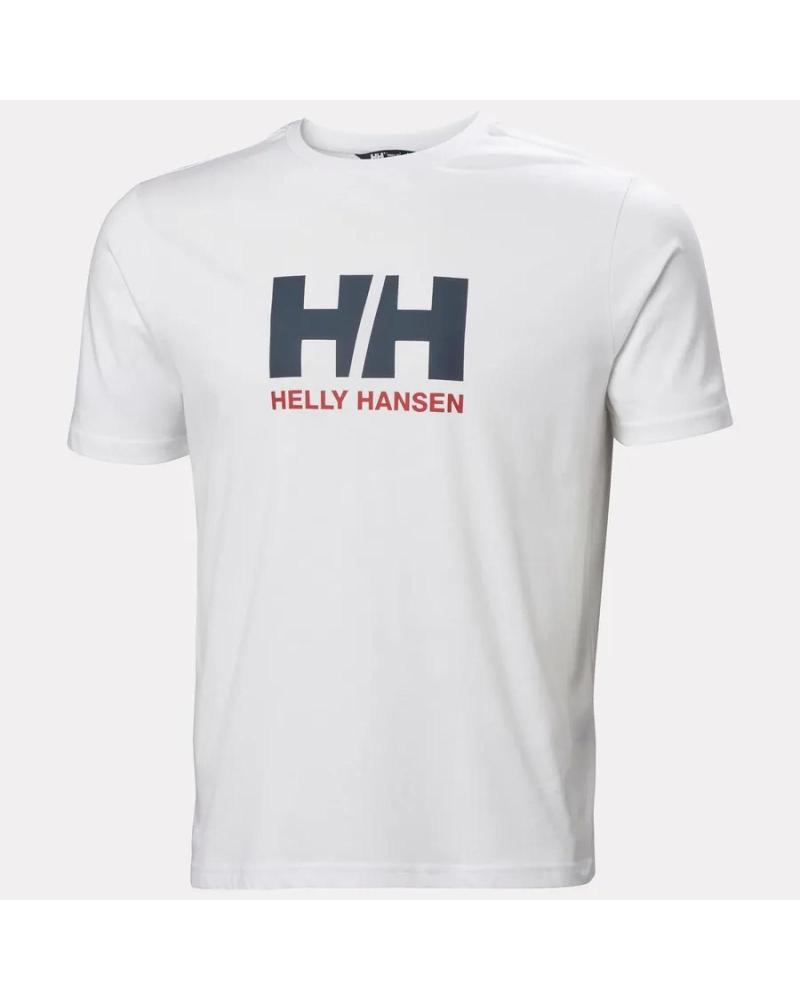 T-SHIRT HELLY HANSEN HH LOGO BLANC - MODÈLE 54596 BLANCO