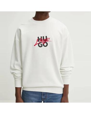 HUGO BOSS SUDADERAS DE CHICO 50521081- BLANCO
