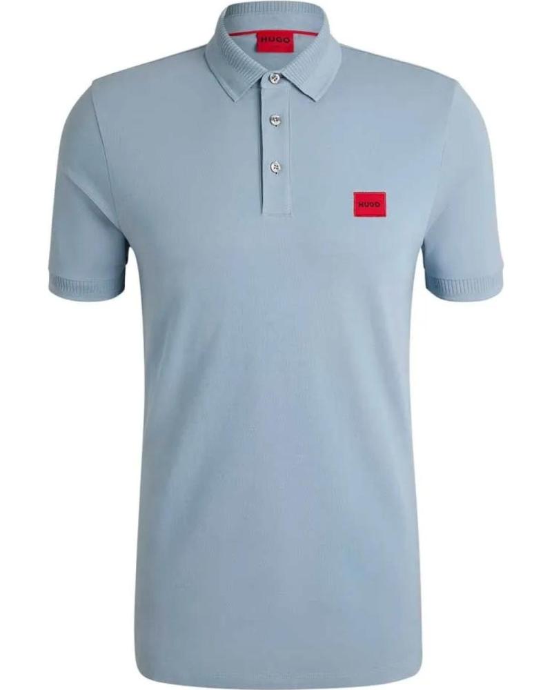 HUGO BOSS POLOS DE CHICO 50490770 CLARO AZUL