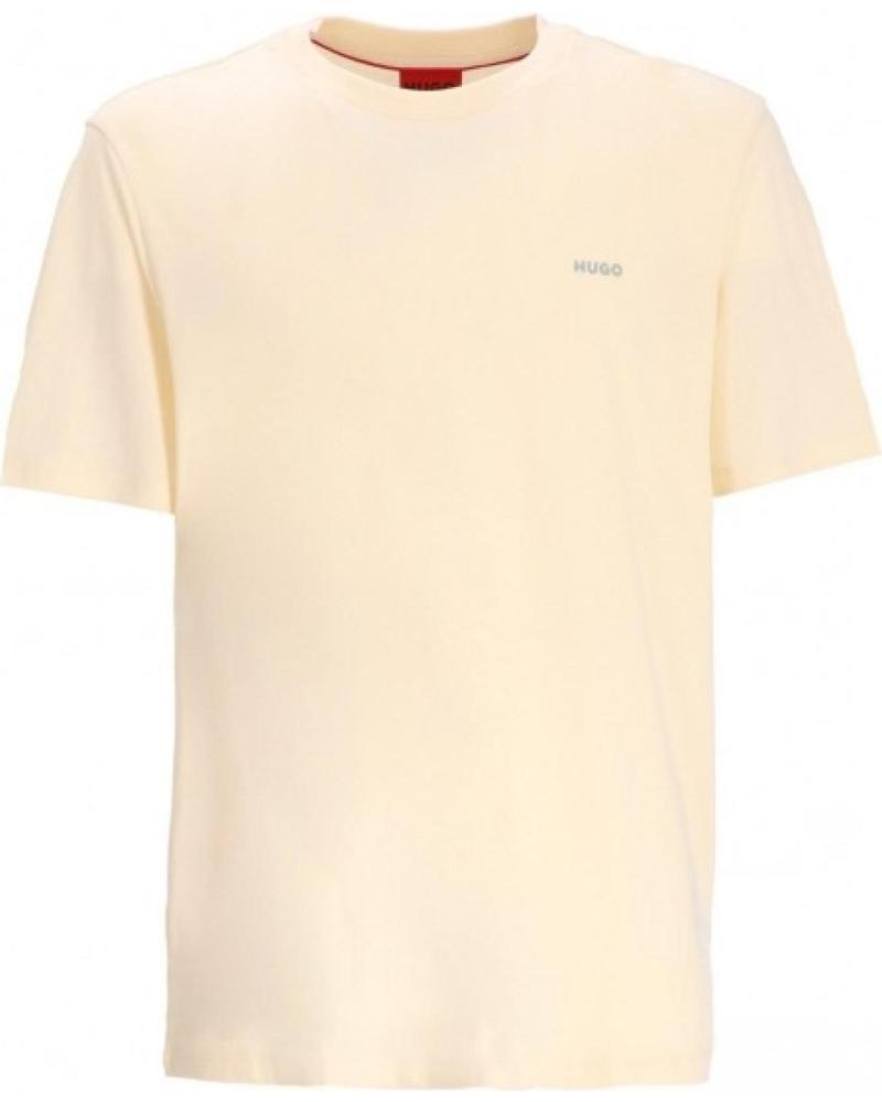 T-SHIRT HUGO BOSS 50466158 BEIGE BEIGE