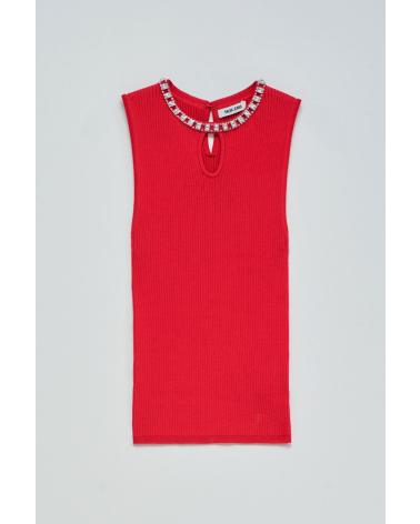 SALSA CAMISETAS DE CHICA 21010456 ROJO