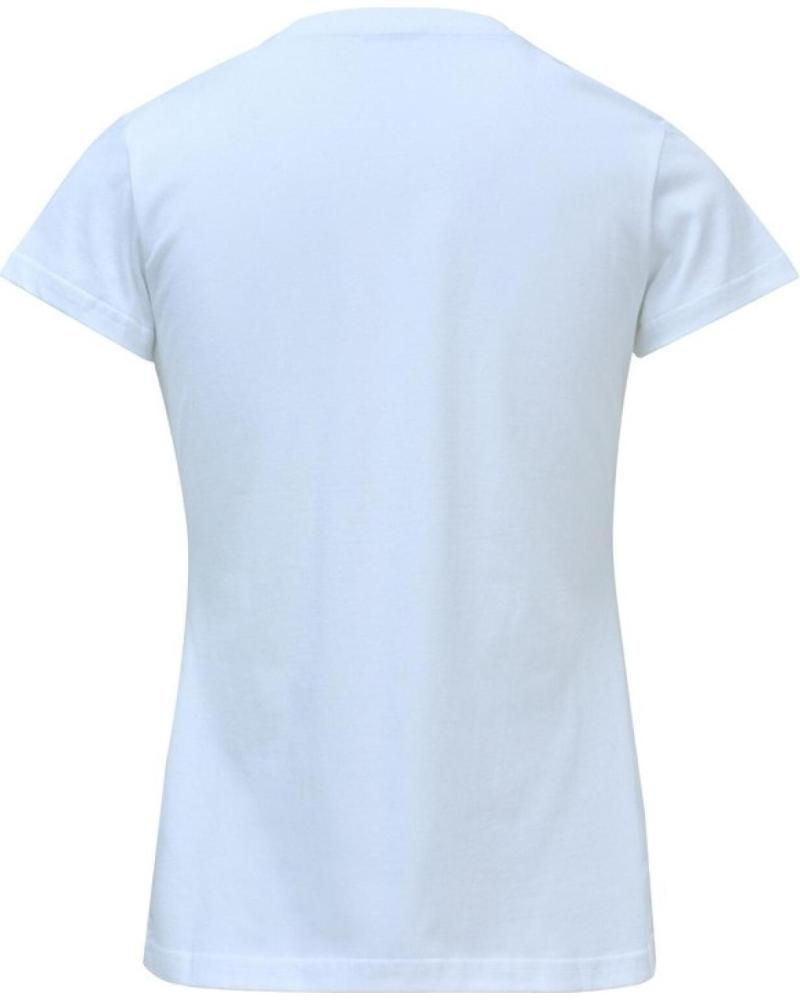 SALSA KURZARM-T-SHIRT WEISS MIT BLUMENMUSTER - MODELL 21009638 BLANCO