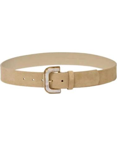 CINTURA SALSA IN PELLE MARRONE CHIARO CON FIBBIA METALLICA 21009279 MARRóN