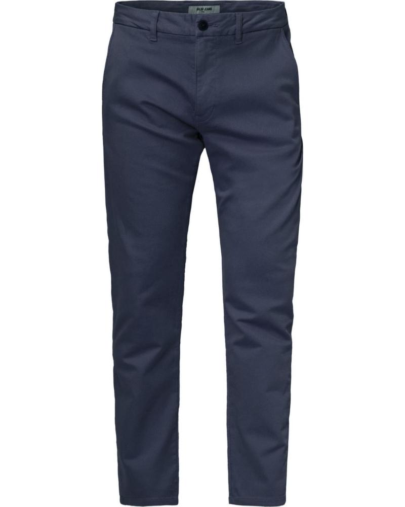 PANTALONI CHINO SALSA 21007923 BLU AZUL