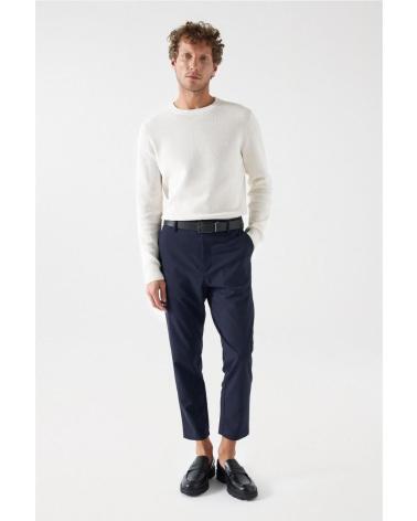 PANTALONI CHINO SALSA 21007885 BLU AZUL