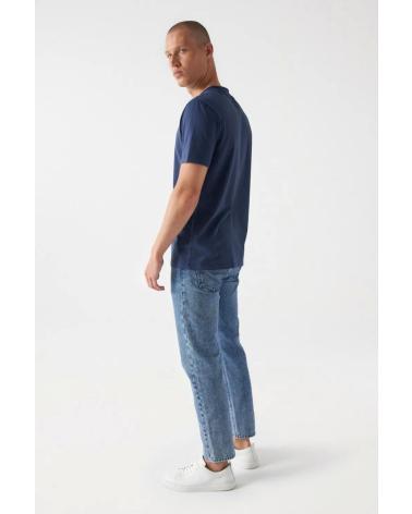 T-SHIRT BLU SALSA HENLEY 21007862 AZUL