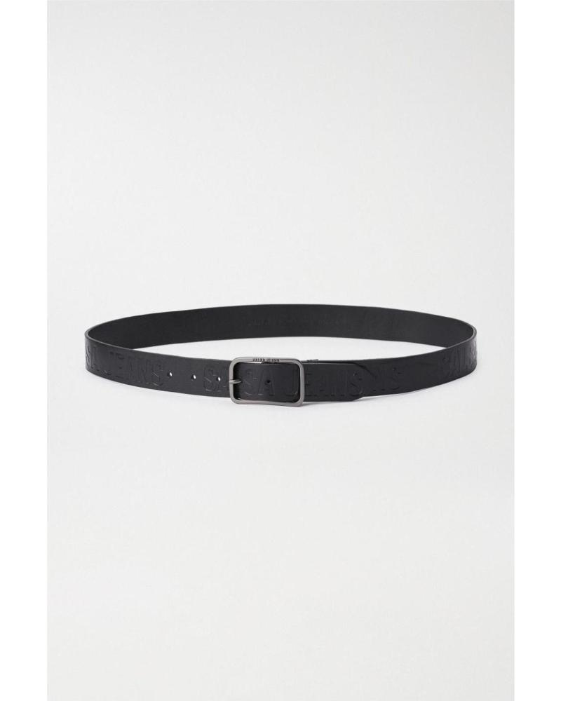 CINTURA NERA CLASSICA SALSA 21007653 NEGRO