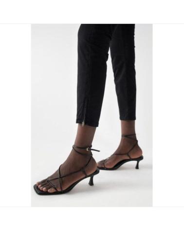 PANTALONI SALSA 21007052 CAVIGLIA NERI NEGRO