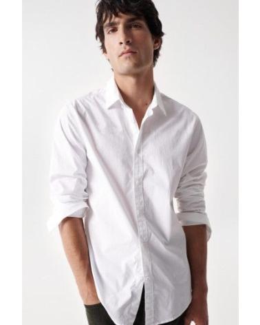 CAMICIA UOMO SALSA 21006501 BIANCA BLANCO