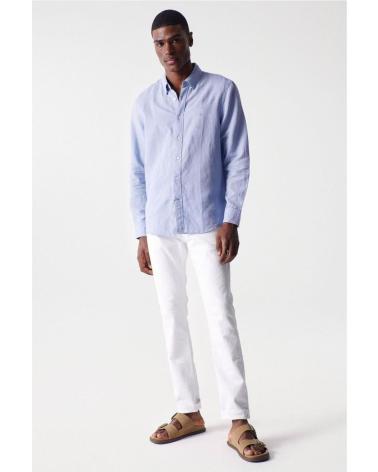CAMICIA SALSA 21005685 AZZURRO AZUL
