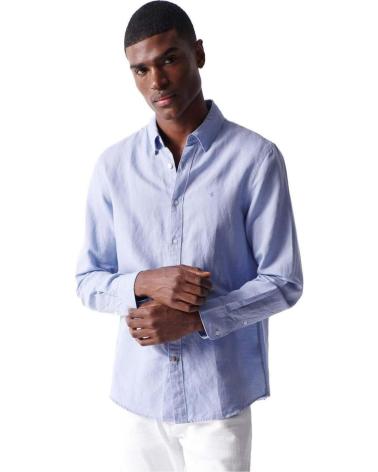 CHEMISE SALSA 21005685 BLEU CLAIR AZUL