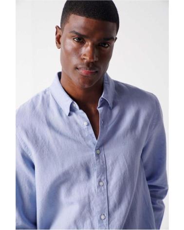 CAMICIA SALSA 21005685 AZZURRO AZUL