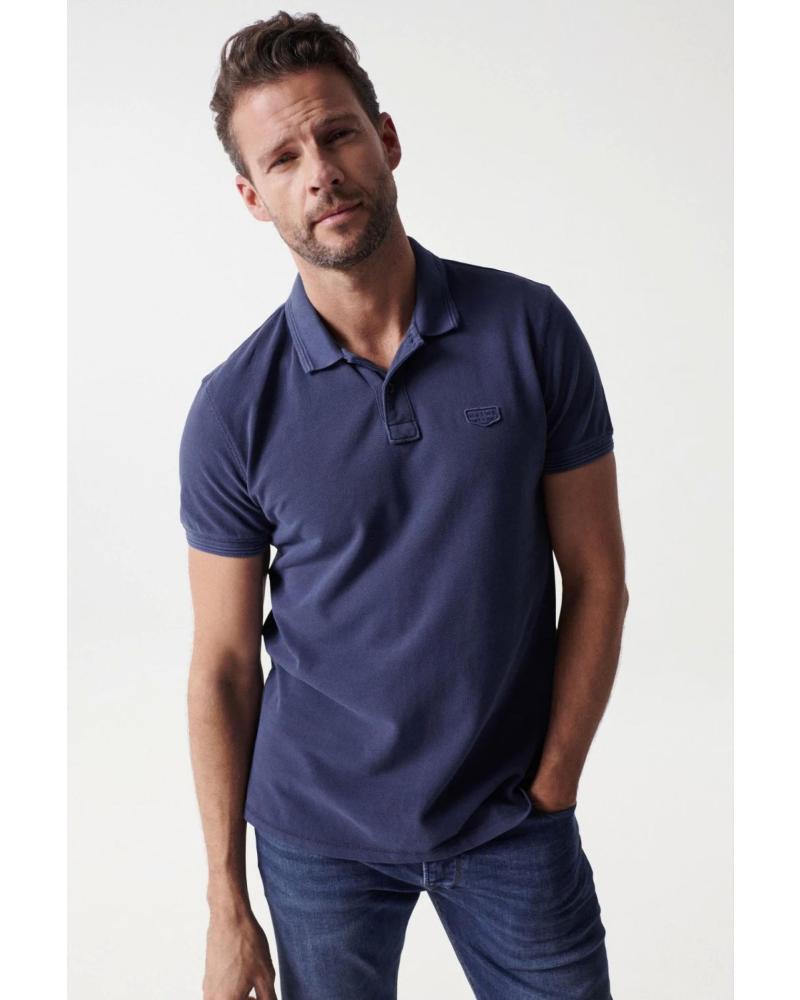 POLO SALSA BLEU POUR HOMME MODÈLE 21005284 AZUL
