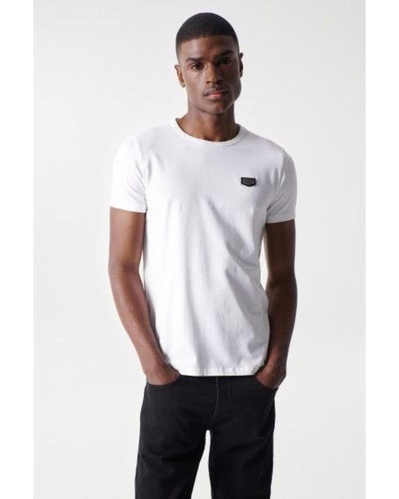 T-SHIRT SALSA BLANC EN COTON AVEC LOGO MODÈLE 21002958 BLANCO