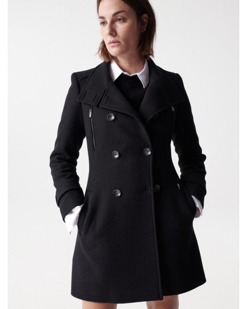 MANTEAU VESTE SALSA 21002955 NOIR NEGRO