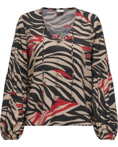 ONLY JYD BLUSA CHICA 15338391-MARRON MARRóN