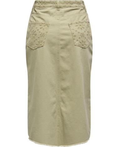 ONLY 15338068- FALDAS DE CHICA BEIGE