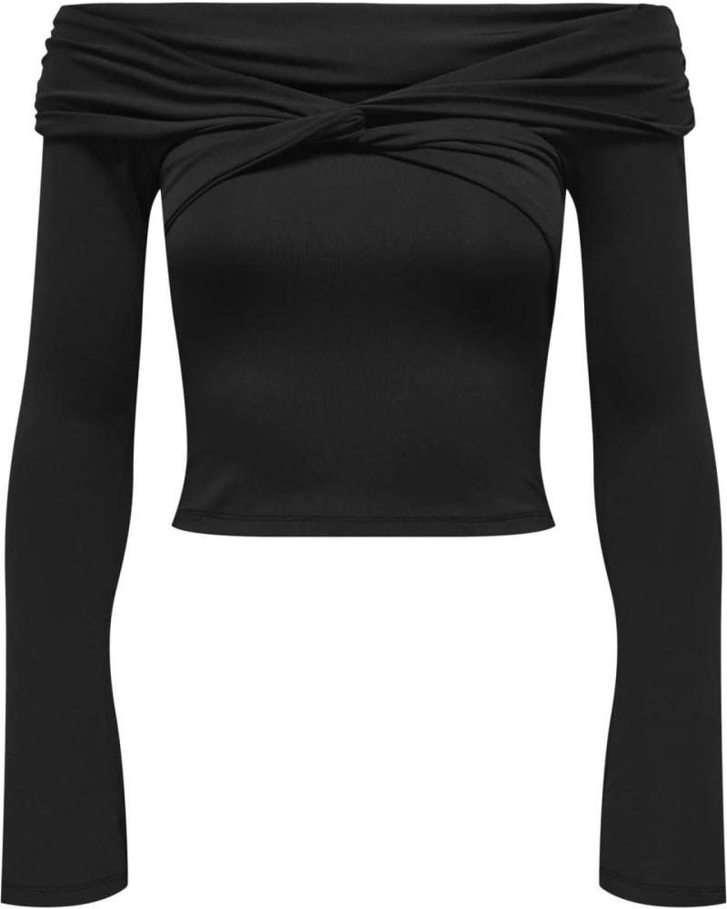 ONLY CAMISETAS DE CHICA 15336977 NEGRO