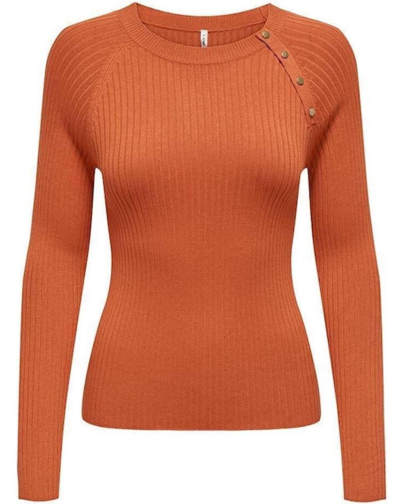 ONLY JERSEYS DE CHICA 15324606 NARANJA