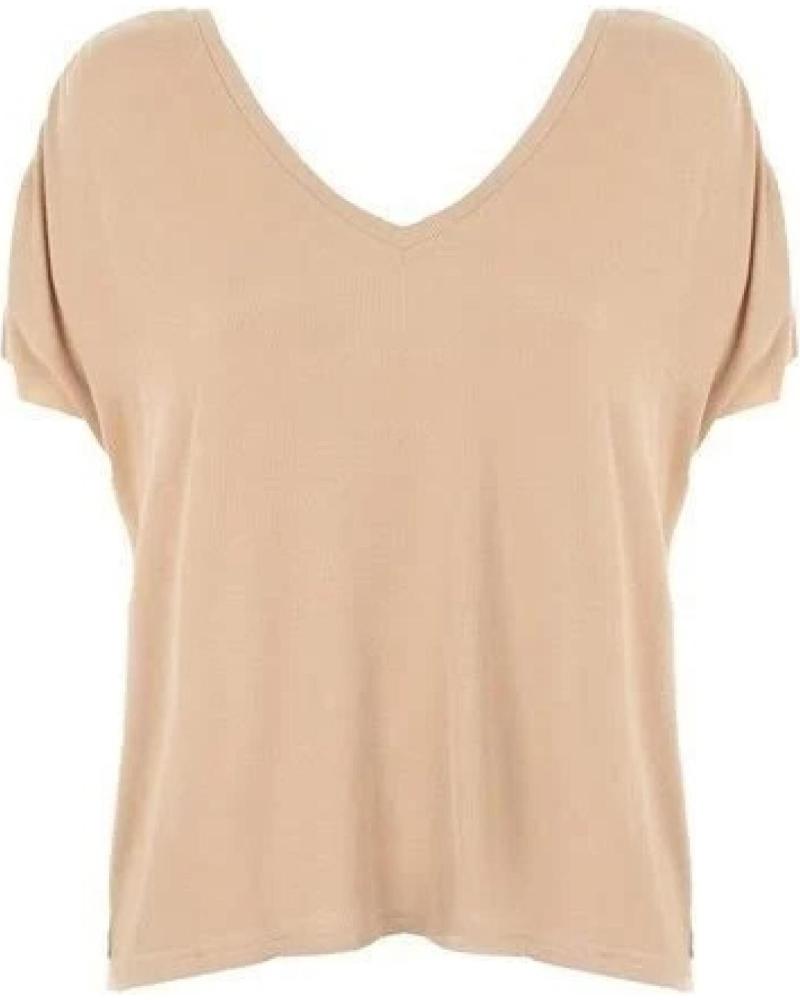 ONLY CAMISETAS DE CHICA 15324329 BEIGE