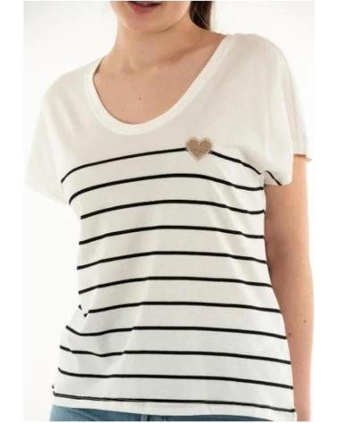 ONLY CAMISETAS DE CHICA 15318967 BLANCO-NEGRO VARIOS COLORES