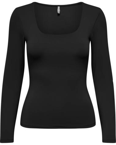 ONLY CAMISETAS DE CHICA 15302647 NEGRO
