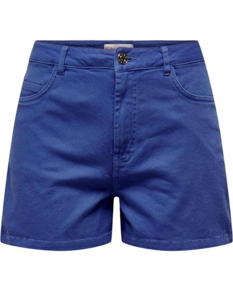 ONLY SHORTS DE CHICA 15291696 AZUL