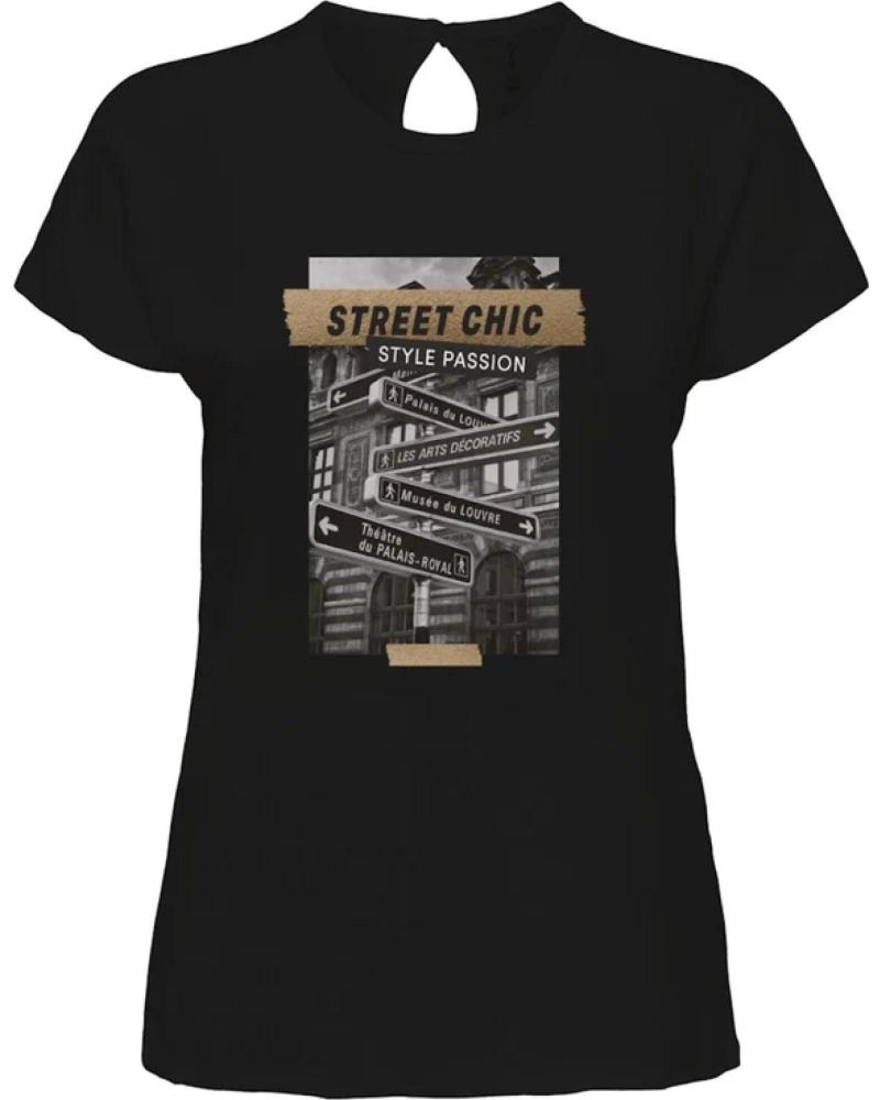 ONLY CAMISETAS DE CHICA 15288071 NEGRO