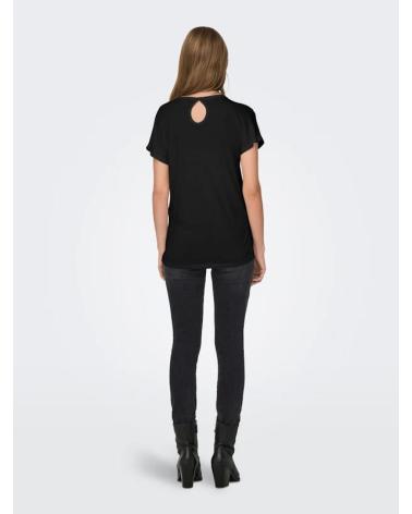ONLY CAMISETAS DE CHICA 15288071 NEGRO