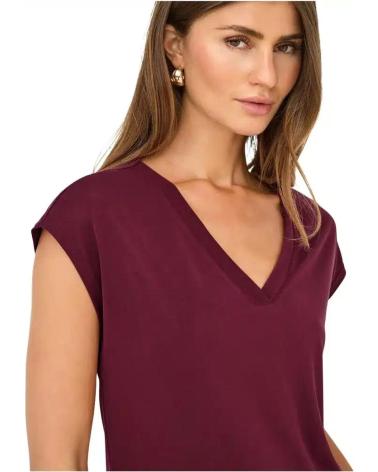 ONLY CAMISETAS DE CHICA 15287041 ROJO