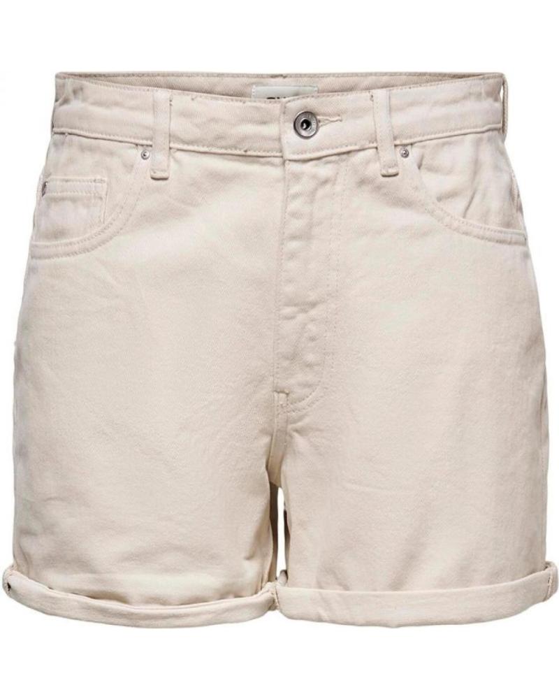 ONLY SHORTS DE CHICA 15196224 BEIGE