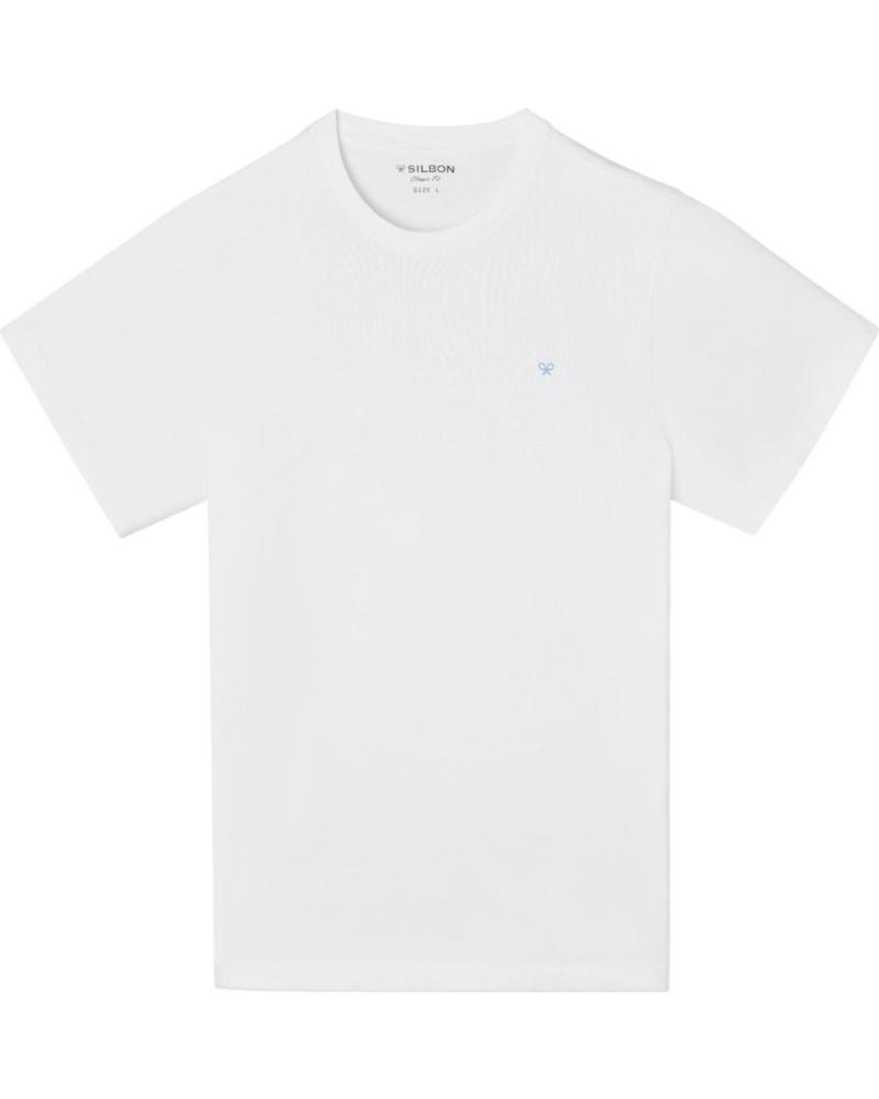 SILBON CAMISETAS DE CHICO 130934- BLANCO
