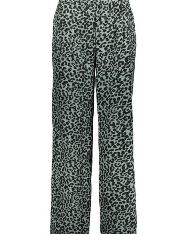PANTALON VERO MODA 10322082 À IMPRIMÉ VERT VERDE