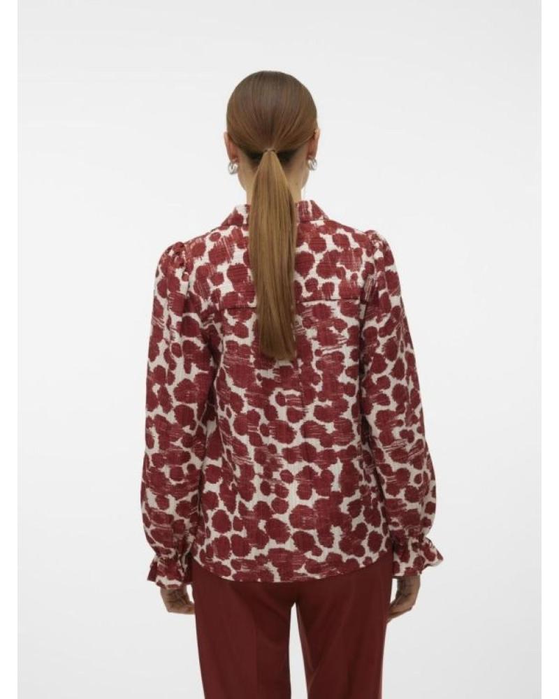 VERO MODA CAMISAS DE CHICA 10311138 GRANATE VARIOS COLORES
