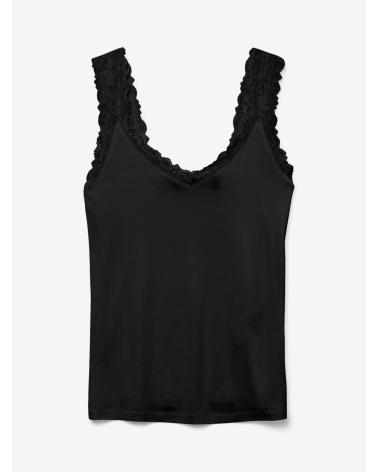 VERO MODA CAMISETA CHICA 10287348- NEGRO