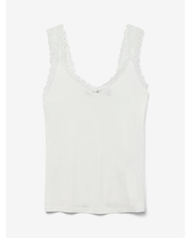 VERO MODA CAMISETA CHICA 10287348- BLANCO