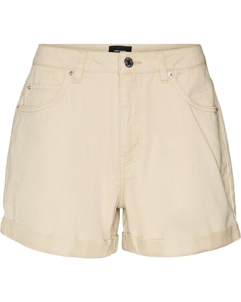 VERO MODA SHORTS DE CHICA 10279493- BEIGE